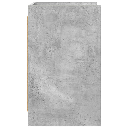 vidaXL Bedside Tables 2 pcs Concrete Grey 40 x 36 x 60 cm 5
