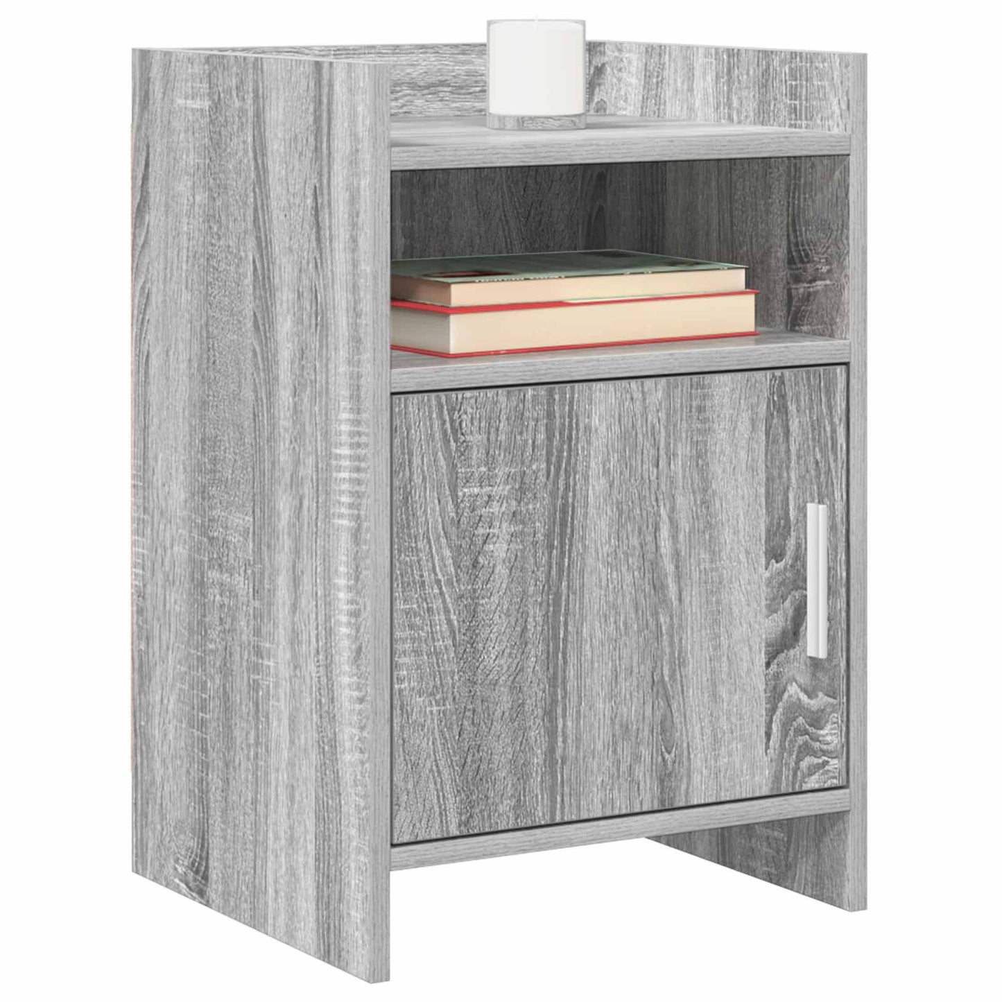 vidaXL Bedside Tables 2 pcs Grey Sonoma 40 x 36 x 60 cm 2