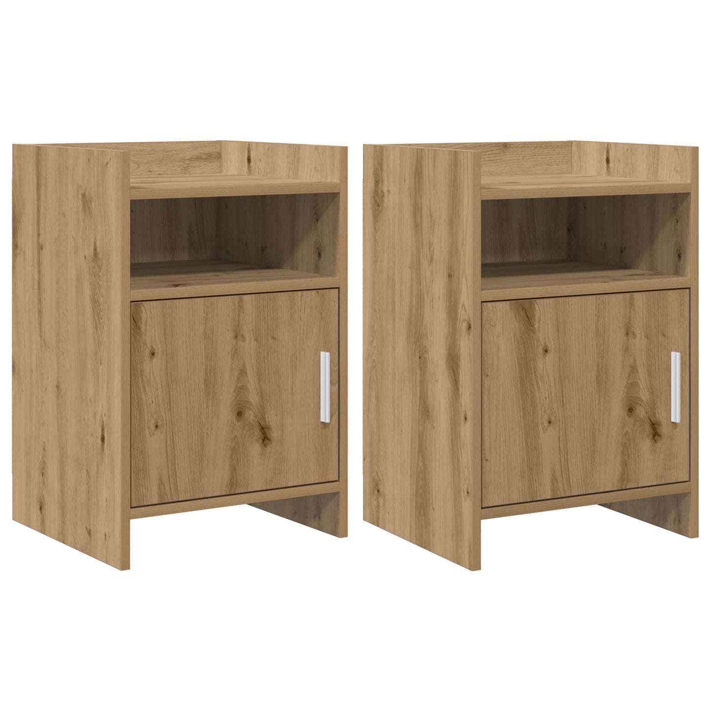 vidaXL Bedside Tables 2 pcs Artisan Oak 40 x 36 x 60 cm 1