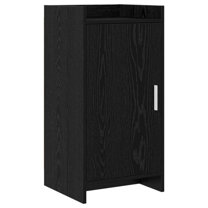vidaXL Sideboard Black Oak 40 x 36 x 80 cm Engineered Wood 2