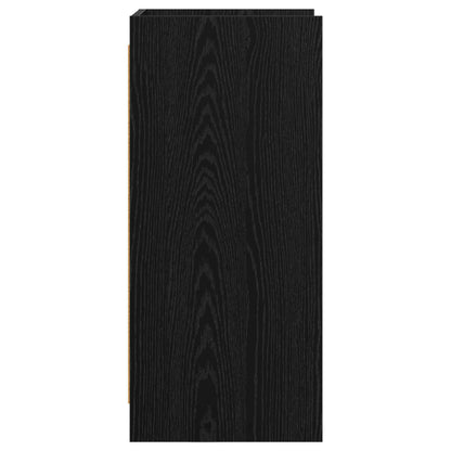 vidaXL Sideboard Black Oak 40 x 36 x 80 cm Engineered Wood 6