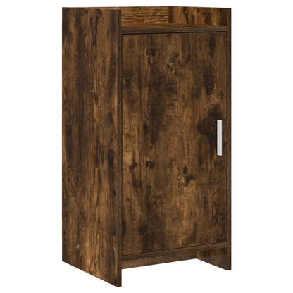 vidaXL Sideboard Smoked Oak 40 x 36 x 80 cm Engineered Wood 2
