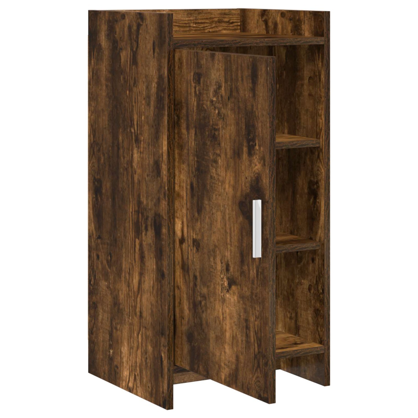 vidaXL Sideboard Smoked Oak 40 x 36 x 80 cm Engineered Wood 4