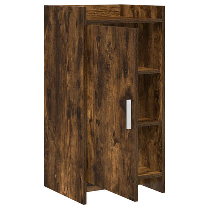 vidaXL Sideboard Smoked Oak 40 x 36 x 80 cm Engineered Wood 4