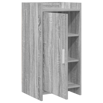vidaXL Sideboard Grey Sonoma 40 x 36 x 80 cm Engineered Wood 4