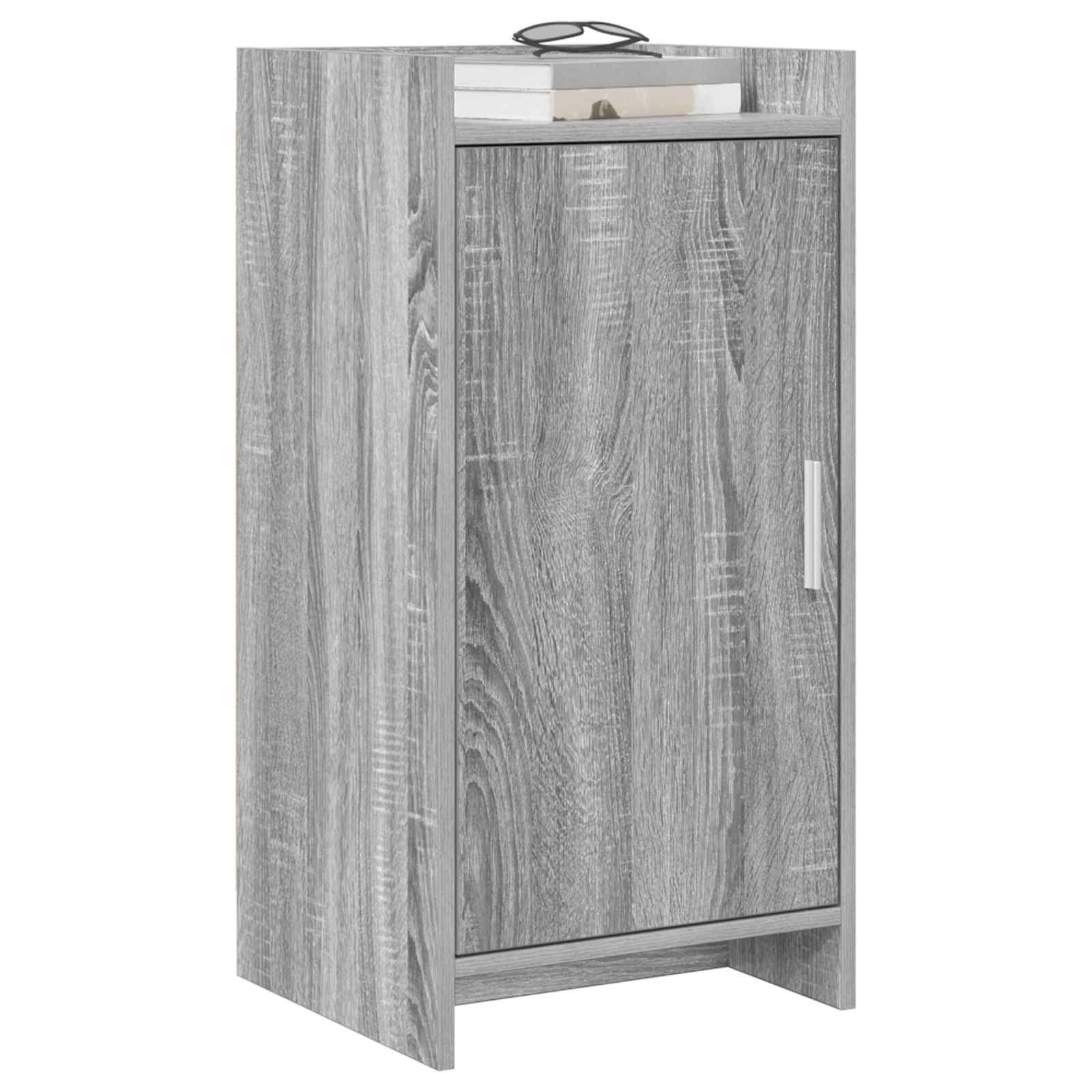 vidaXL Sideboard Grey Sonoma 40 x 36 x 80 cm Engineered Wood 3
