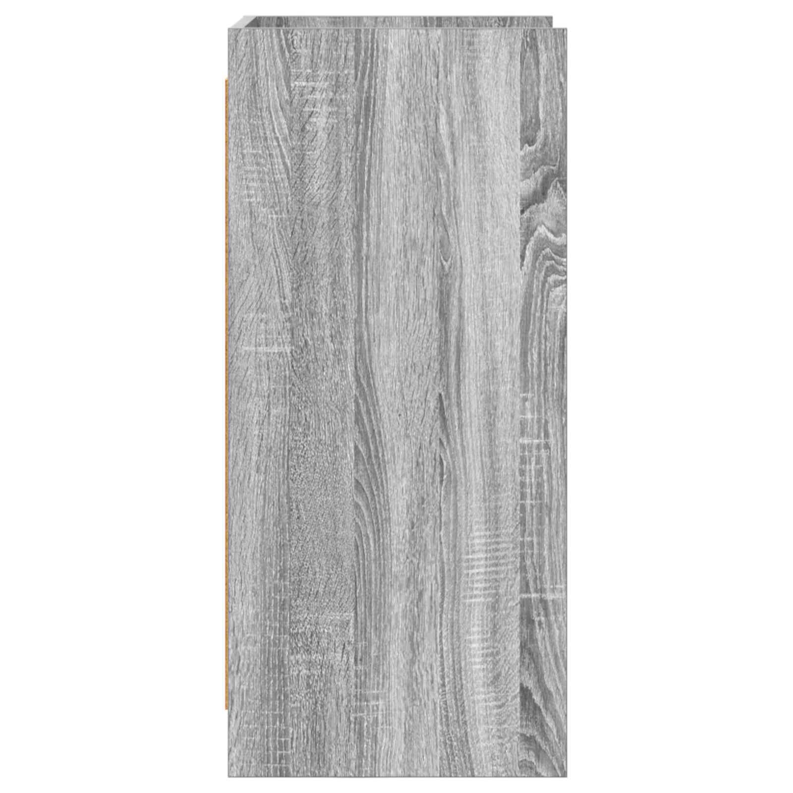 vidaXL Sideboard Grey Sonoma 40 x 36 x 80 cm Engineered Wood 6