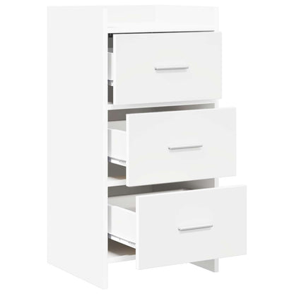 vidaXL Sideboard White 40 x 36 x 80 cm Engineered Wood 4