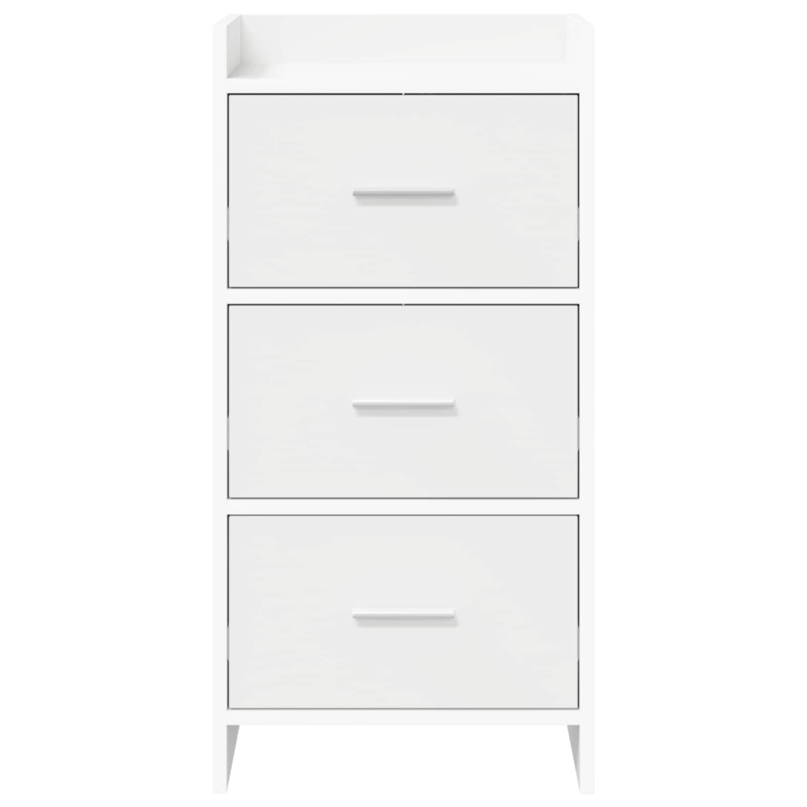 vidaXL Sideboard White 40 x 36 x 80 cm Engineered Wood 5