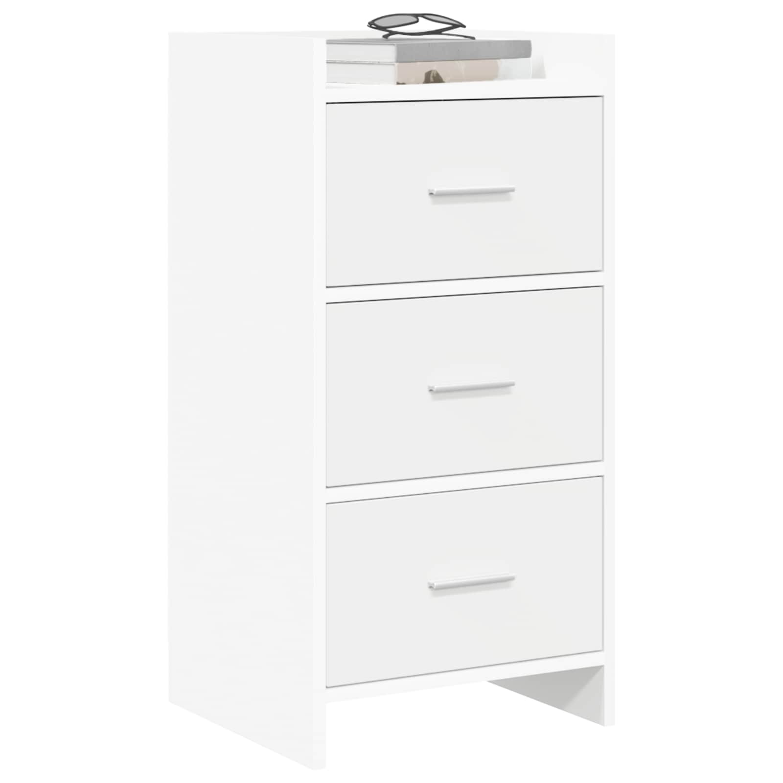 vidaXL Sideboard White 40 x 36 x 80 cm Engineered Wood 3