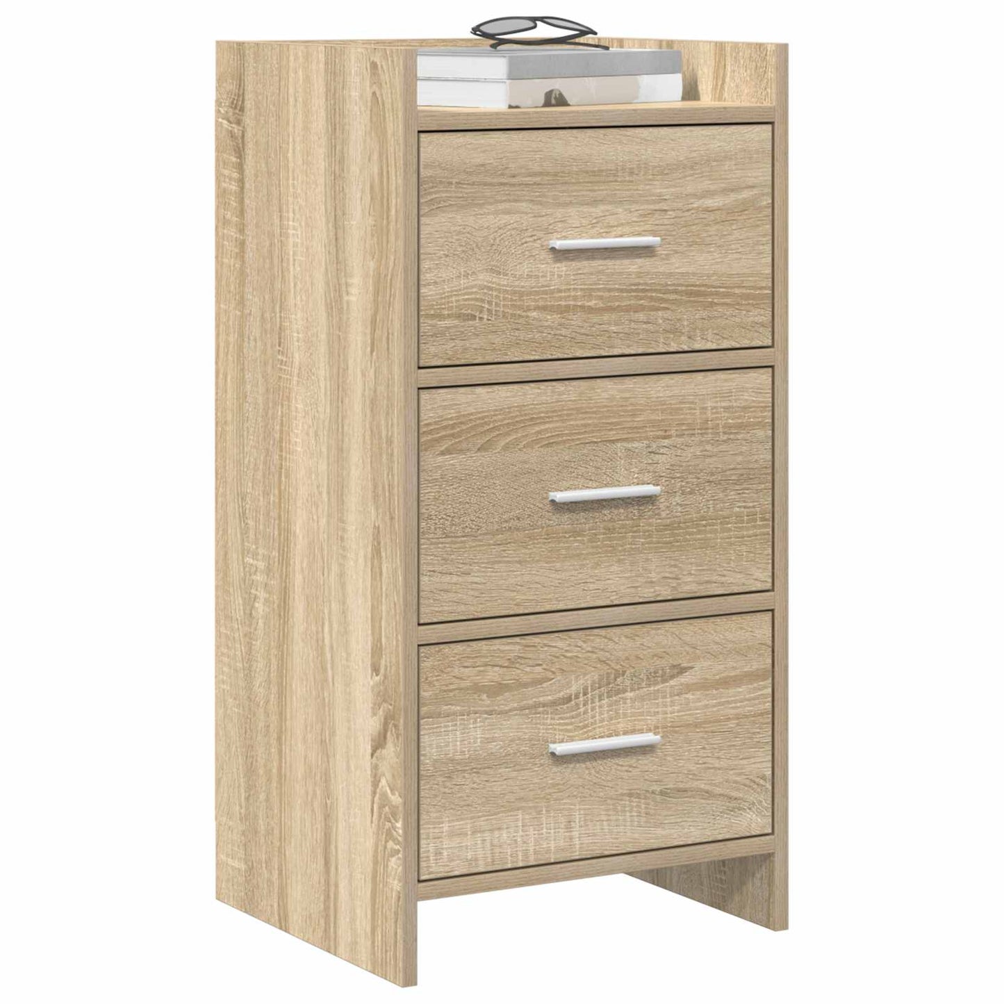 vidaXL Sideboard Sonoma Oak 40 x 36 x 80 cm Engineered Wood 2