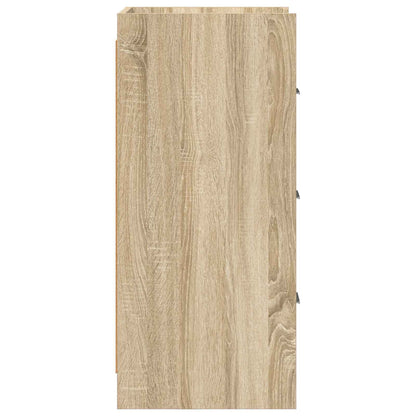 vidaXL Sideboard Sonoma Oak 40 x 36 x 80 cm Engineered Wood 5