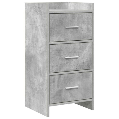 vidaXL Sideboard Concrete Grey 40 x 36 x 80 cm Engineered Wood 2