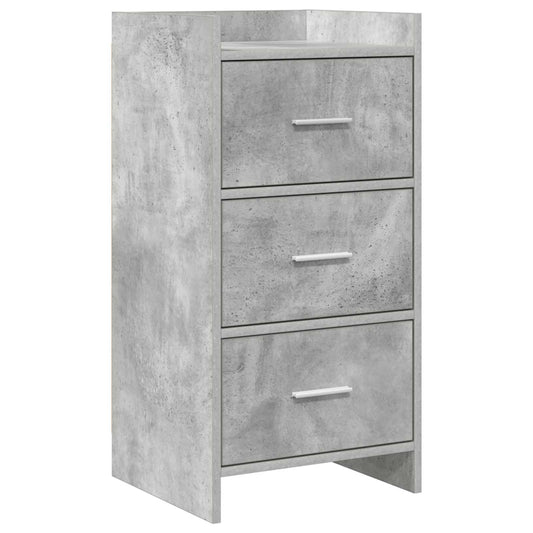 vidaXL Sideboard Concrete Grey 40 x 36 x 80 cm Engineered Wood 2