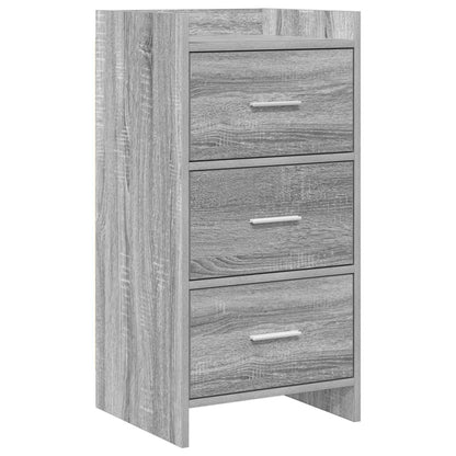 vidaXL Sideboard Grey Sonoma 40 x 36 x 80 cm Engineered Wood 2