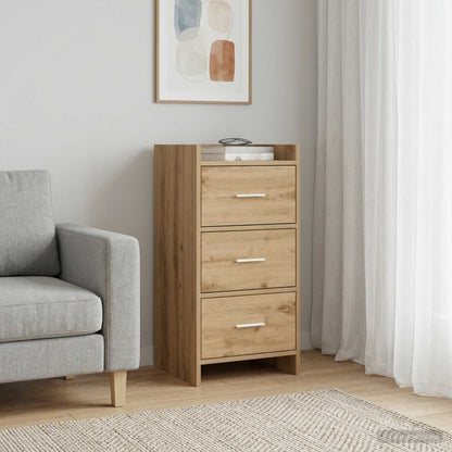 vidaXL Sideboard Artisan Oak 40 x 36 x 80 cm Engineered Wood 1