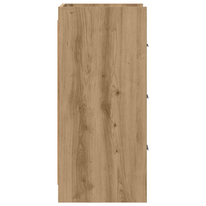 vidaXL Sideboard Artisan Oak 40 x 36 x 80 cm Engineered Wood 6