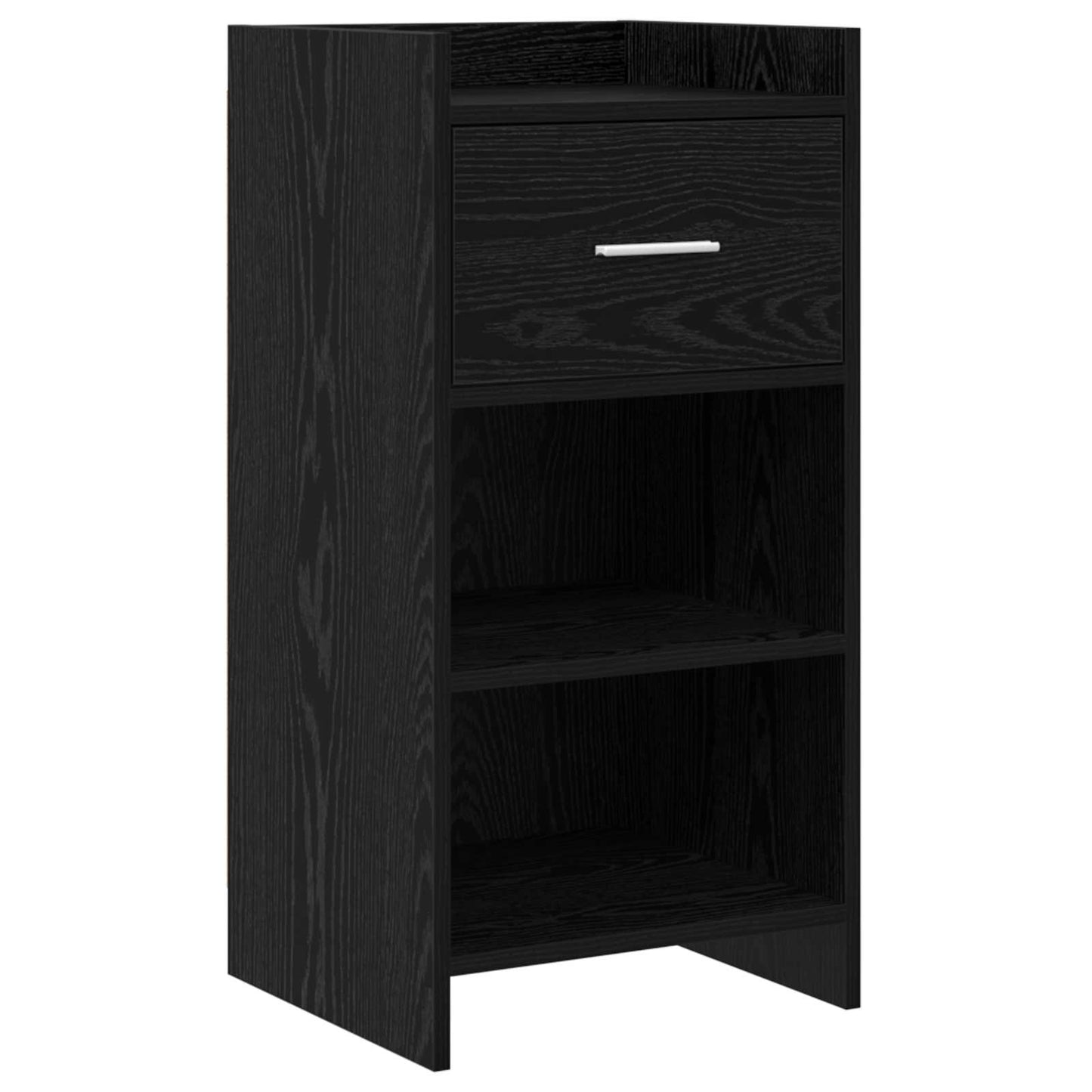 vidaXL Sideboard Black Oak 40 x 36 x 80 cm Engineered Wood 2