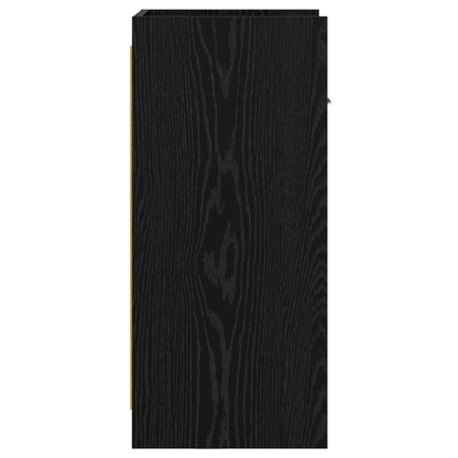 vidaXL Sideboard Black Oak 40 x 36 x 80 cm Engineered Wood 5
