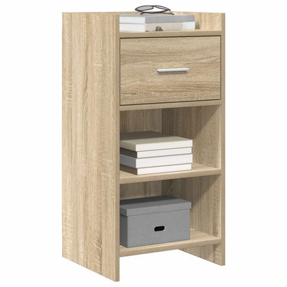 vidaXL Sideboard Sonoma Oak 40 x 36 x 80 cm Engineered Wood 3
