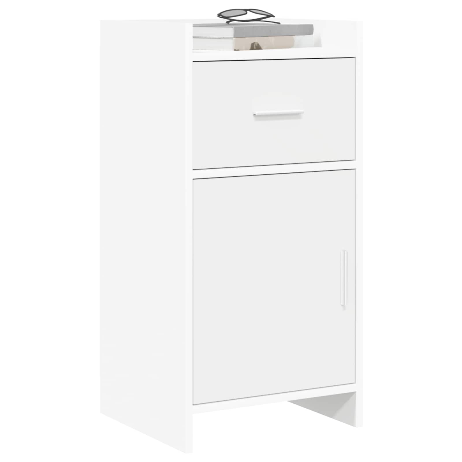 vidaXL Sideboard White 40 x 36 x 80 cm Engineered Wood 3