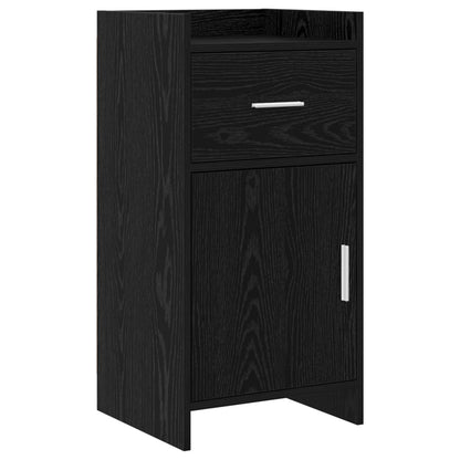 vidaXL Sideboard Black Oak 40 x 36 x 80 cm Engineered Wood 2
