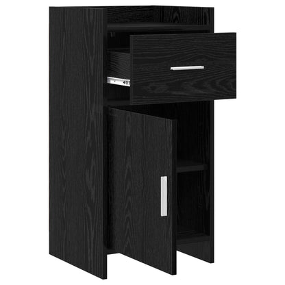 vidaXL Sideboard Black Oak 40 x 36 x 80 cm Engineered Wood 4