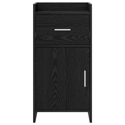 vidaXL Sideboard Black Oak 40 x 36 x 80 cm Engineered Wood 5
