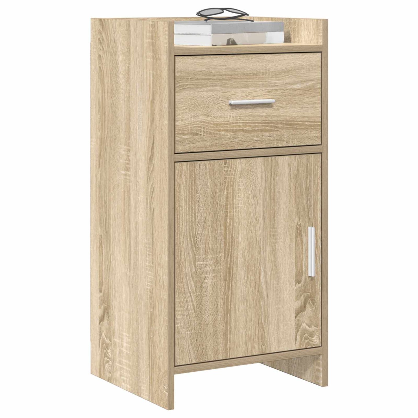 vidaXL Sideboard Sonoma Oak 40 x 36 x 80 cm Engineered Wood 3