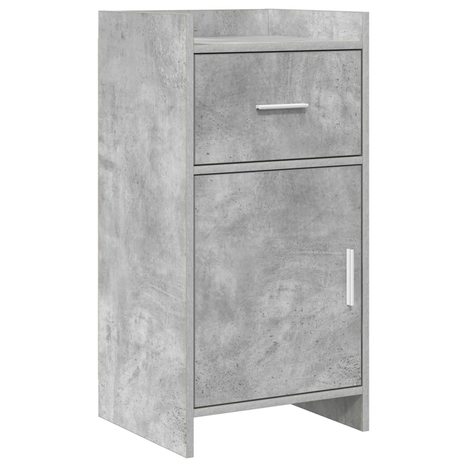 vidaXL Sideboard Concrete Grey 40 x 36 x 80 cm Engineered Wood 2