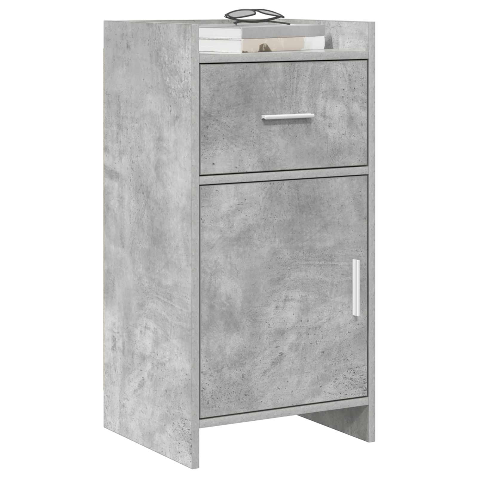 vidaXL Sideboard Concrete Grey 40 x 36 x 80 cm Engineered Wood 3