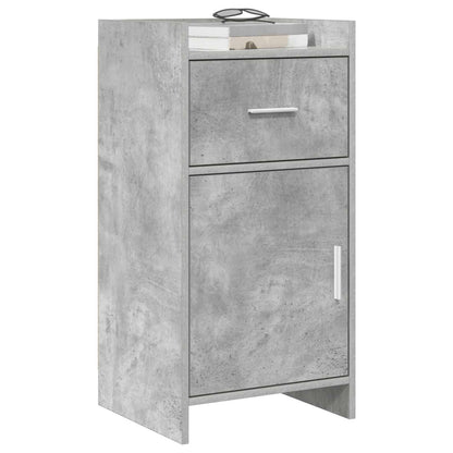 vidaXL Sideboard Concrete Grey 40 x 36 x 80 cm Engineered Wood 3