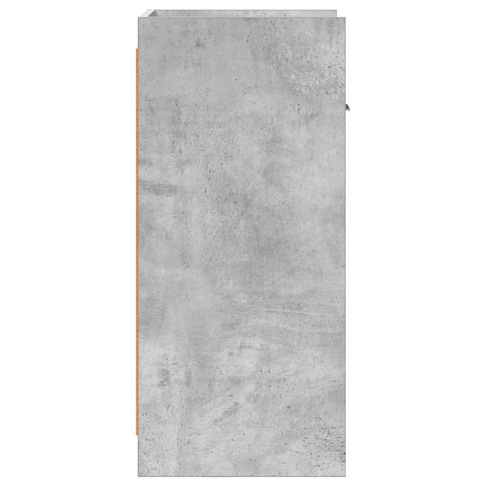 vidaXL Sideboard Concrete Grey 40 x 36 x 80 cm Engineered Wood 6