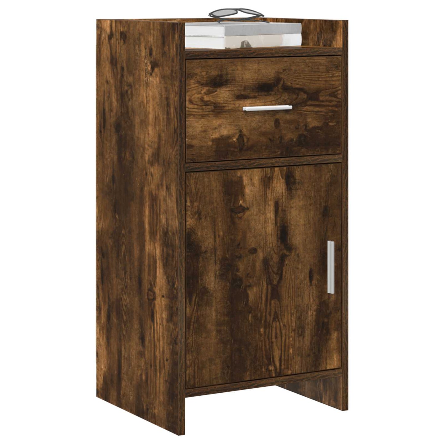 vidaXL Sideboard Smoked Oak 40 x 36 x 80 cm Engineered Wood 3