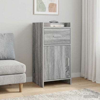 vidaXL Sideboard Grey Sonoma 40 x 36 x 80 cm Engineered Wood 1