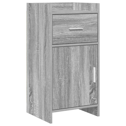 vidaXL Sideboard Grey Sonoma 40 x 36 x 80 cm Engineered Wood 2