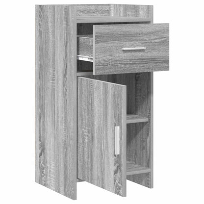 vidaXL Sideboard Grey Sonoma 40 x 36 x 80 cm Engineered Wood 4