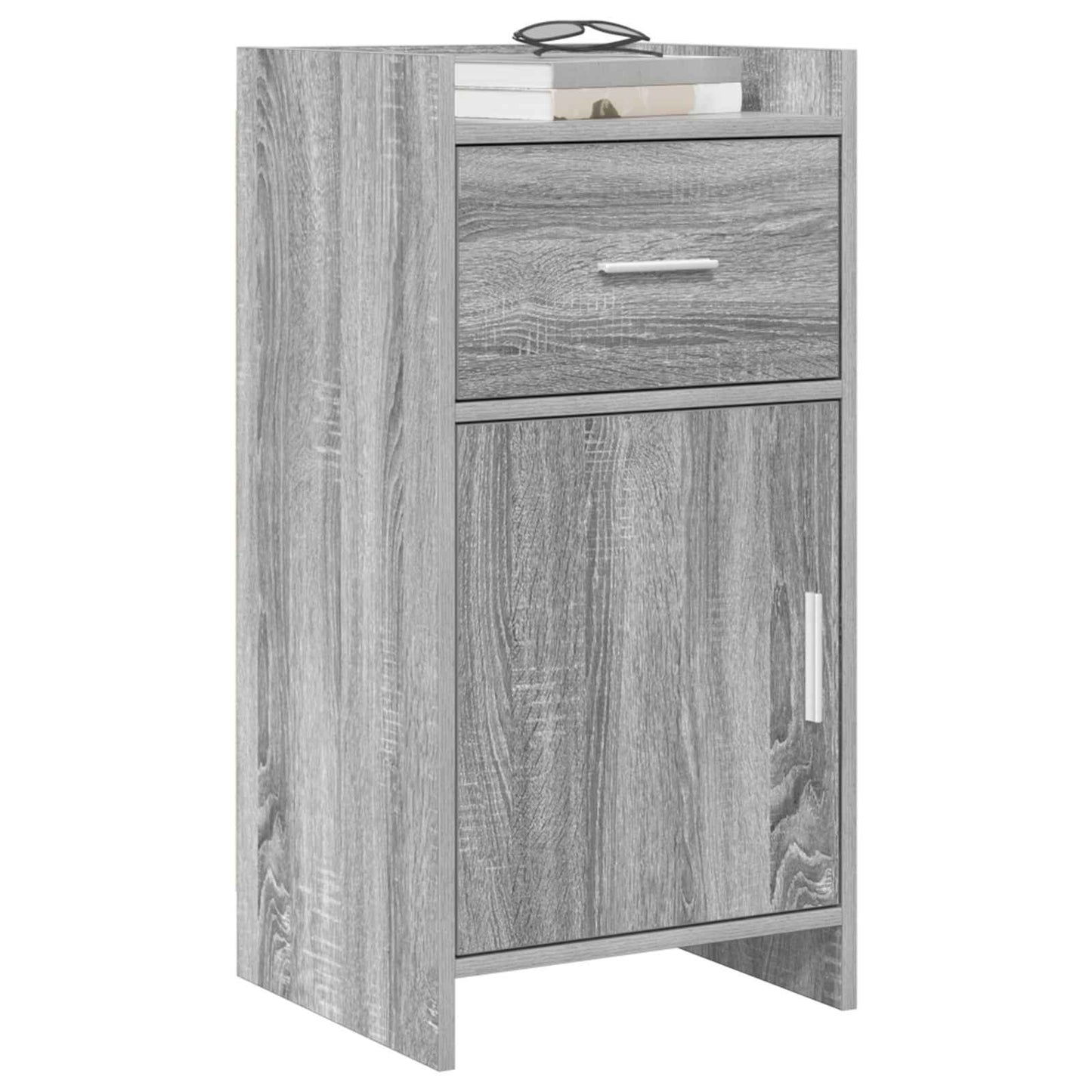 vidaXL Sideboard Grey Sonoma 40 x 36 x 80 cm Engineered Wood 3