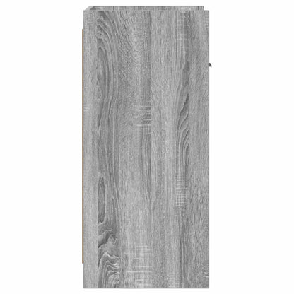 vidaXL Sideboard Grey Sonoma 40 x 36 x 80 cm Engineered Wood 6