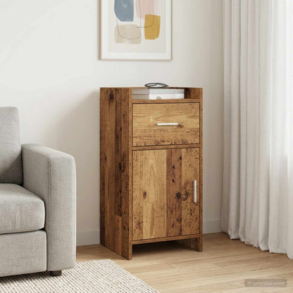 vidaXL Sideboard Old Wood 40 x 36 x 80 cm Engineered Wood 1