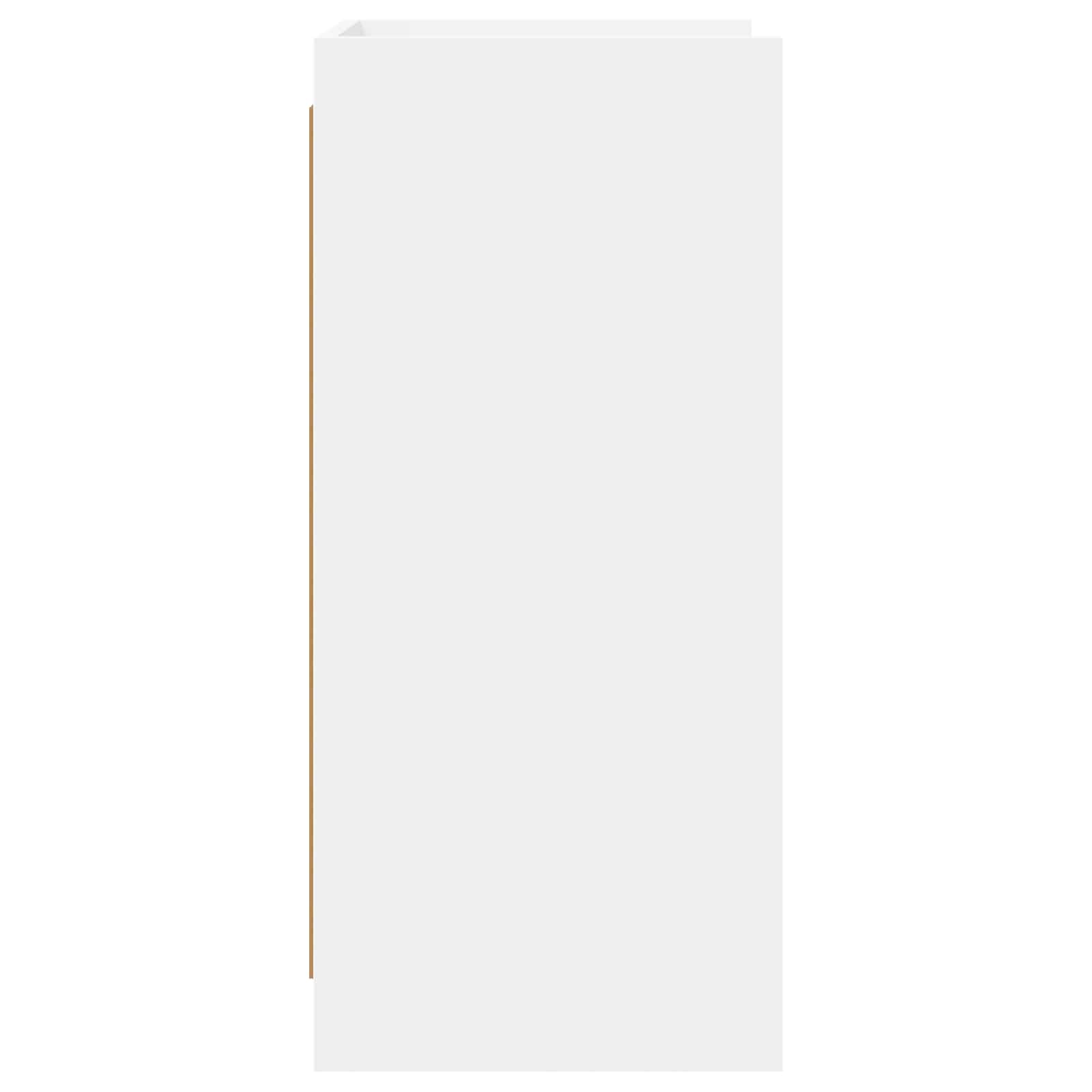 vidaXL Sideboard White 75 x 36 x 80 cm Engineered Wood 5