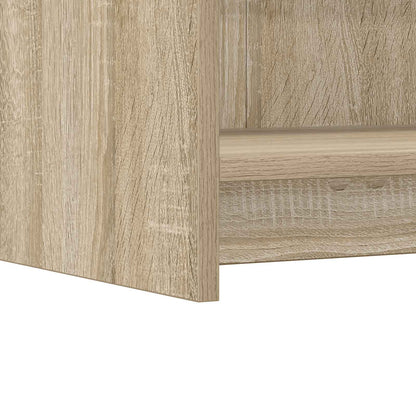 vidaXL Sideboard Sonoma Oak 75 x 36 x 80 cm Engineered Wood 6