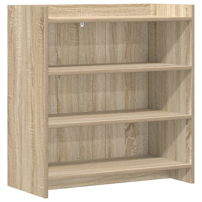vidaXL Sideboard Sonoma Oak 75 x 36 x 80 cm Engineered Wood 2