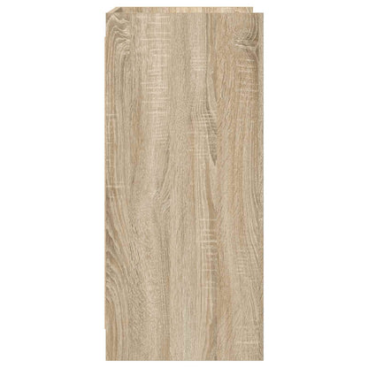 vidaXL Sideboard Sonoma Oak 75 x 36 x 80 cm Engineered Wood 5