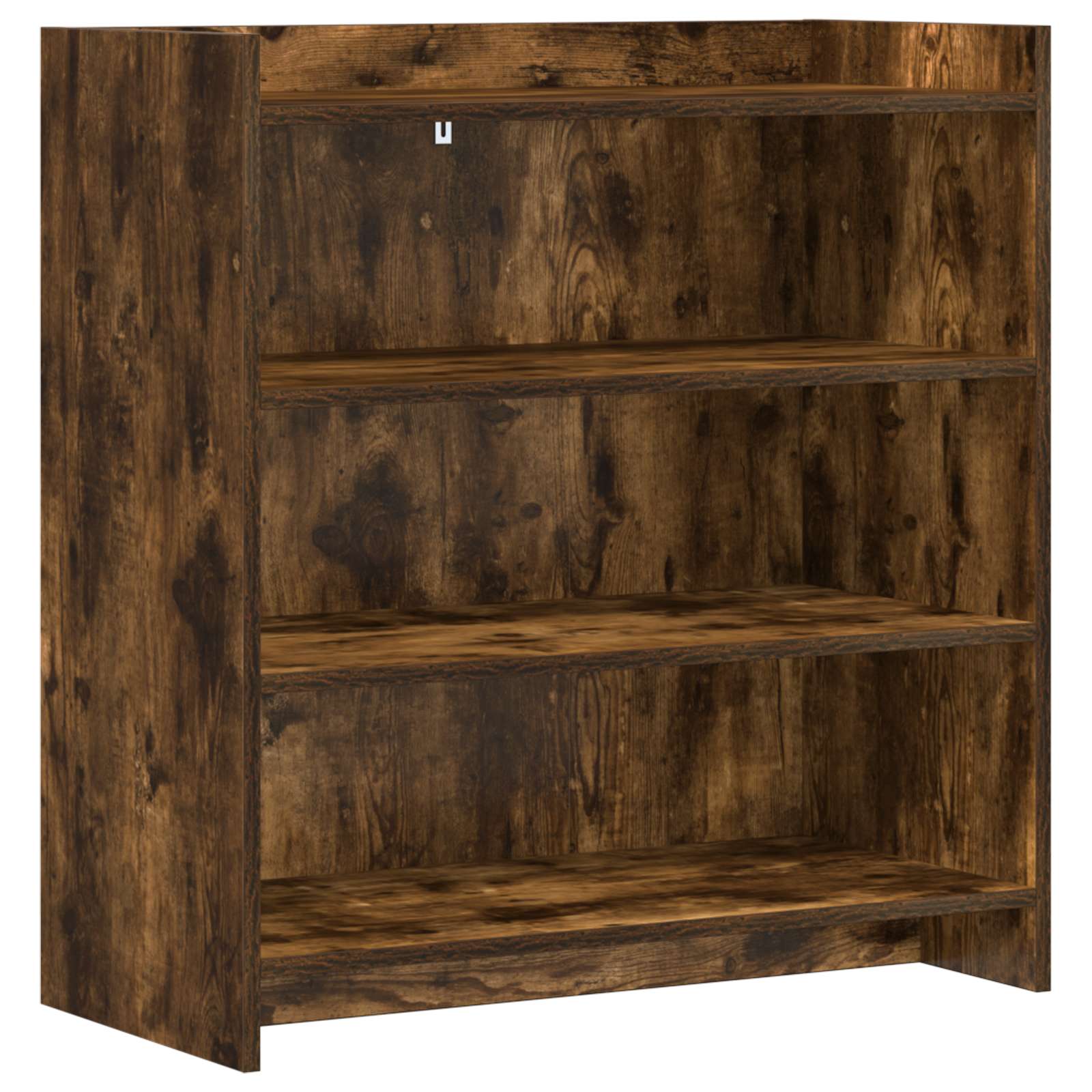 vidaXL Sideboard Smoked Oak 75 x 36 x 80 cm Engineered Wood 2