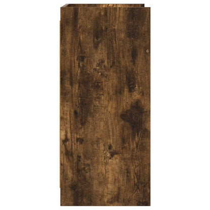 vidaXL Sideboard Smoked Oak 75 x 36 x 80 cm Engineered Wood 5