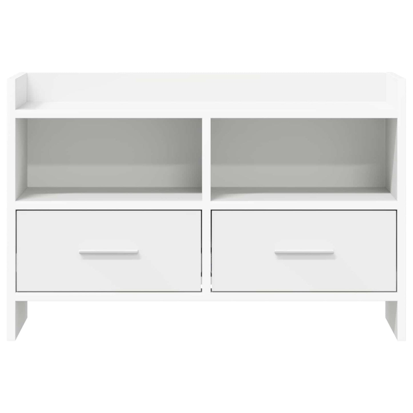 vidaXL TV Cabinet 71.5 x 33 x 47 cm White Engineered Wood 5