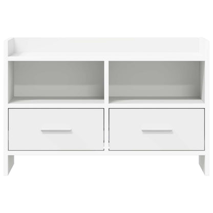 vidaXL TV Cabinet 71.5 x 33 x 47 cm White Engineered Wood 5