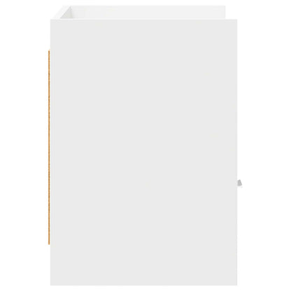 vidaXL TV Cabinet 71.5 x 33 x 47 cm White Engineered Wood 6