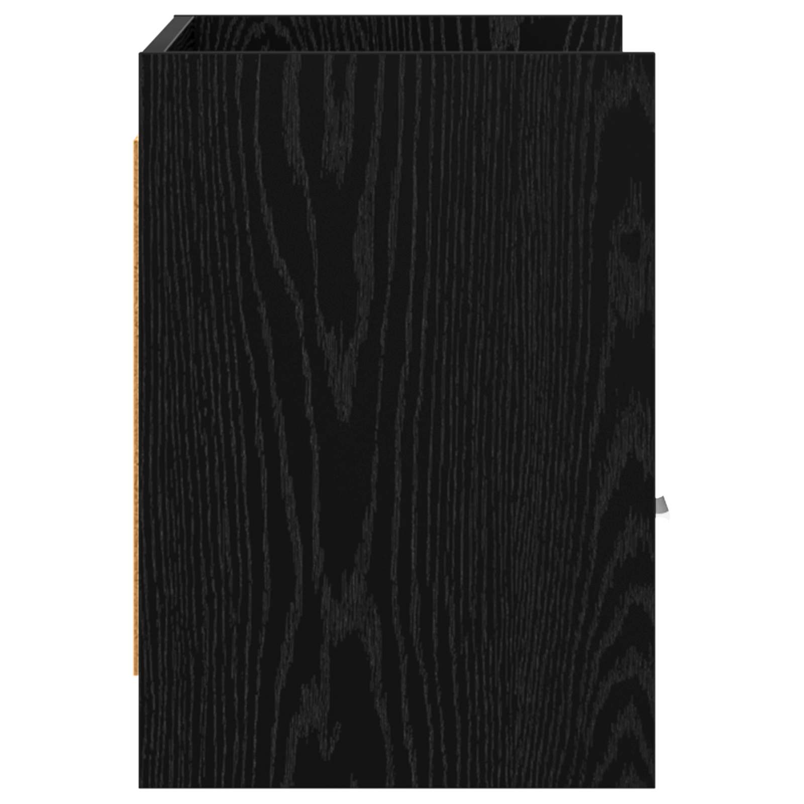 vidaXL TV Cabinet 71.5 x 33 x 47 cm Black Oak Engineered Wood 6
